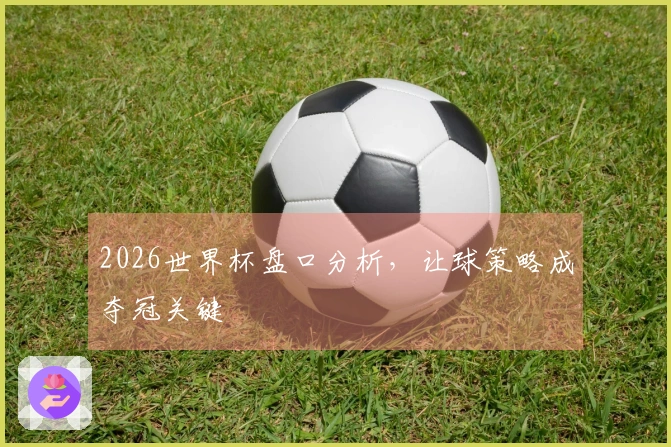 2026世界杯盘口分析,让球策略成夺冠关键