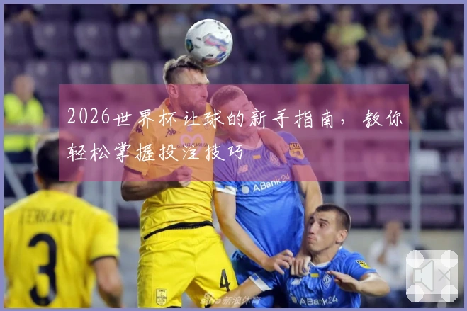 2026世界杯让球的新手指南，教你轻松掌握投注技巧