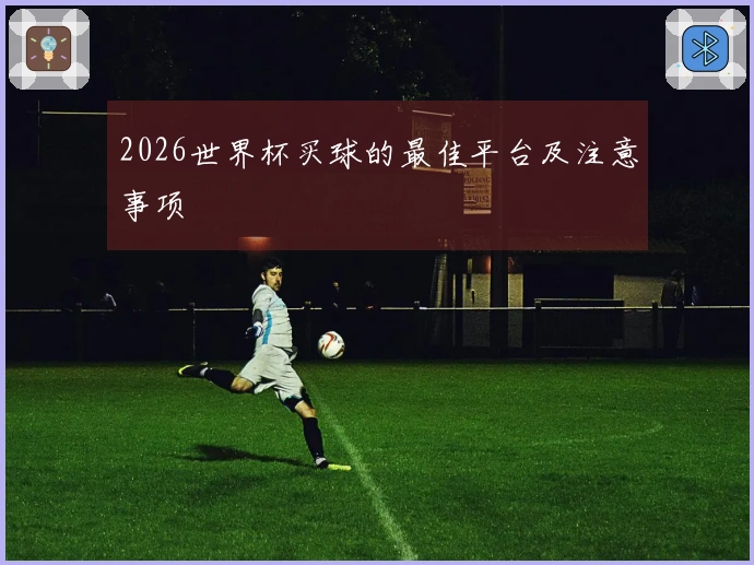 2026世界杯买球的最佳平台及注意事项